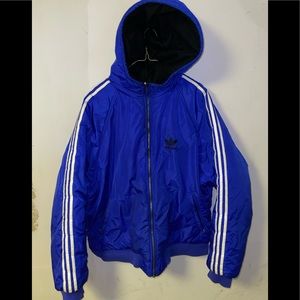 Rare Adidas vintage reversible winter jacket size XL